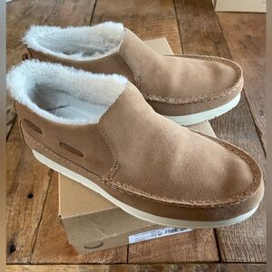 Sperry Top Sider Moccasins Brown Suede 7.5